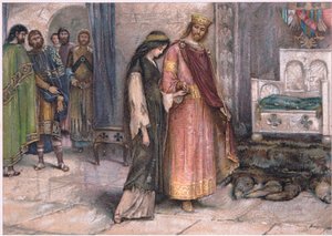 King Cophetha and the Beggar Maid, Illustration from Tennyson Pictures